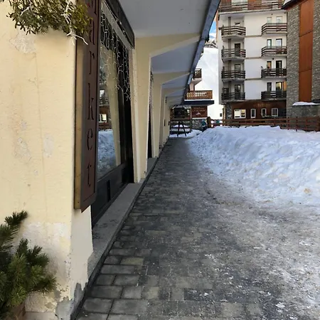 公寓 Small Flat 50 M From The Slopes 布勒伊-切尔维尼亚