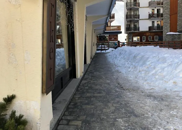 公寓 Small Flat 50 M From The Slopes 布勒伊-切尔维尼亚